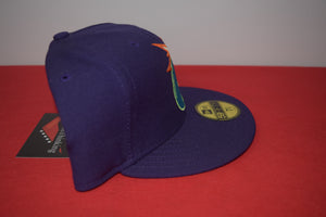 The Hundreds X New Era Purple Multi Color Adam Bomb Fitted 59Fifty