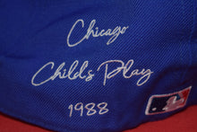 Load image into Gallery viewer, MLB New Era Chucky the Doll Chicago Childs Play Fitted Promo SAMPLE