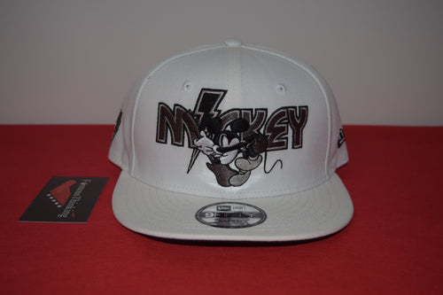 Disney X New Era Rockstar Mickey Mouse White Snapback 9Fifty