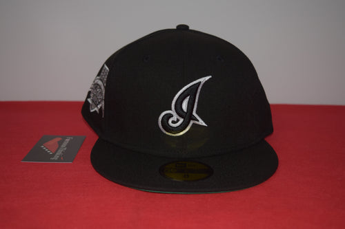 MLB New Era Cleveland Indians I Metallic Silver Black Fitted 59Fifty