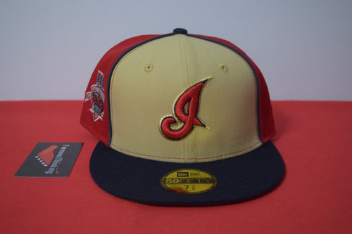 MLB New Era Cleveland Indians I Two Tone Panel Fitted 59Fifty