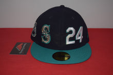 Load image into Gallery viewer, MLB New Era Seattle Mariners Ken Griffey Jr. Number Retirement Fitted 59Fifty SAMPLE