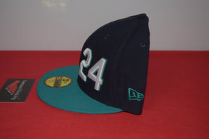 MLB New Era Seattle Mariners Ken Griffey Jr. Number Retirement Fitted 59Fifty SAMPLE