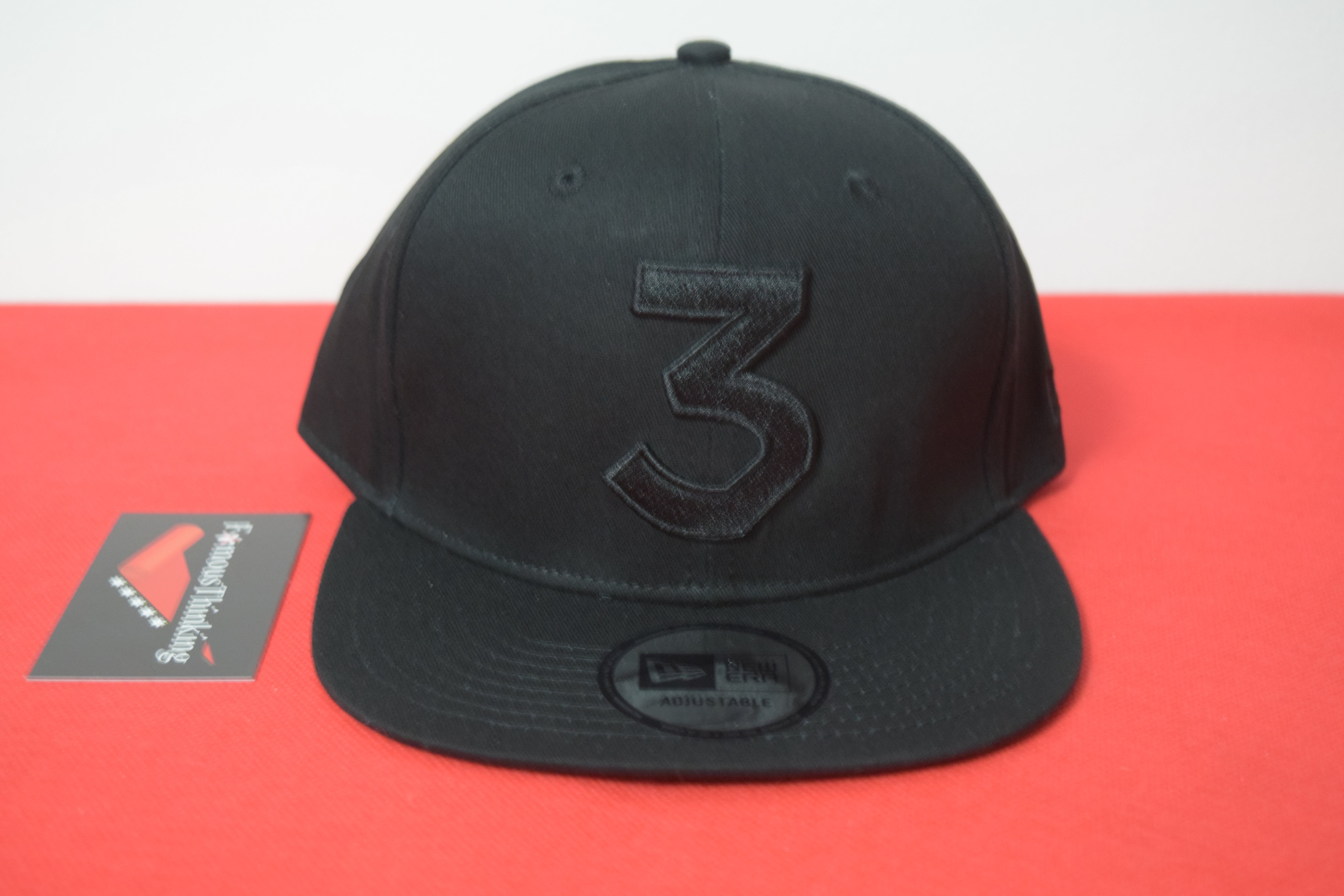 帽子 CHANCE THE RAPPER NEW ERA CAP Chance The Rapper 3 Black & White Logo High Crown 9Fifty