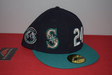 Load image into Gallery viewer, MLB New Era Seattle Mariners Ken Griffey Jr. Number Retirement Fitted 59Fifty SAMPLE