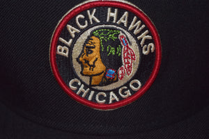 NHL New Era Chicago Blackhawks Throwback Snapback 9Fifty