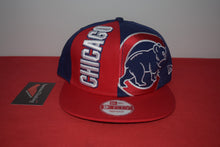 Load image into Gallery viewer, MLB New Era Chicago Cubs Split Snapback 9Fifty