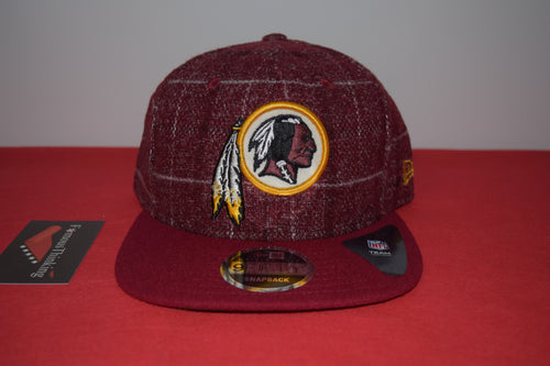 NFL New Era Washington Redskins Flannel Original Style Snapback 9Fifty