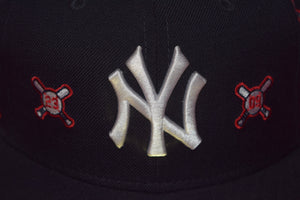 MLB Spike Lee X New Era New York Yankees Crossed Bats Fitted 59Fifty