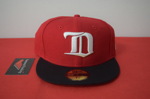 NHL New Era Detroit Red Wings Vintage Logo Fitted 59Fifty