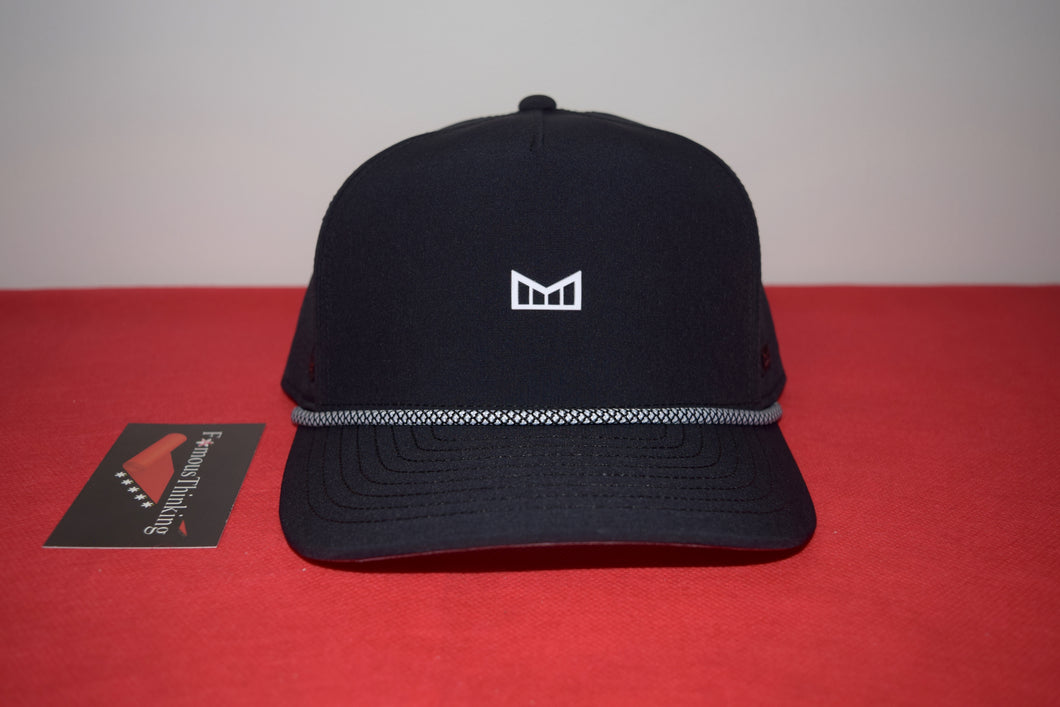 Melin Hydro Odyssey Black Snapback