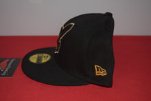 Load image into Gallery viewer, MLB New Era Cleveland Indians Chief Wahoo Golden Wahoo Multi UV Feather Fitted 59Fifty