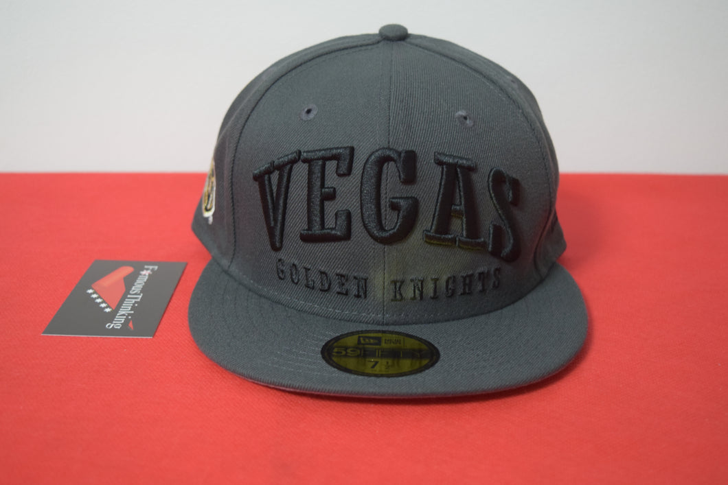 NHL Las Vegas Golden Knights Script Fitted 59Fifty