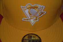 Load image into Gallery viewer, NHL New Era Pittsburgh Penguins Yellow Fitted 59Fifty