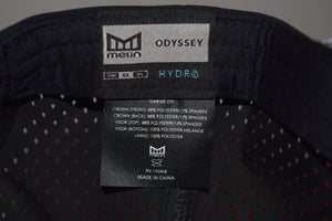 Melin Hydro Odyssey Black Snapback