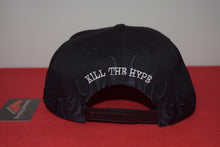 Load image into Gallery viewer, Kill The Hype KTHLA LA Black Flames Snapback