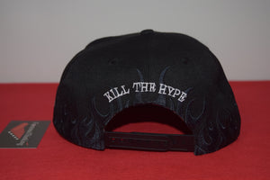 Kill The Hype KTHLA LA Black Flames Snapback