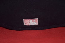 Load image into Gallery viewer, MLB New Era Cleveland Indians Chief Wahoo 1954 All Star Game Pink Outline Fitted 59Fifty