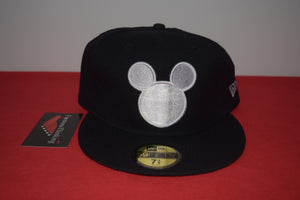 Disney X New Era Mickey Mouse White Outline Fitted 59Fifty