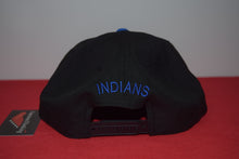 Load image into Gallery viewer, MLB New Era Cleveland Indians Blue Smurf Chief Wahoo Snapback 9Fifty