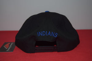 MLB New Era Cleveland Indians Blue Smurf Chief Wahoo Snapback 9Fifty