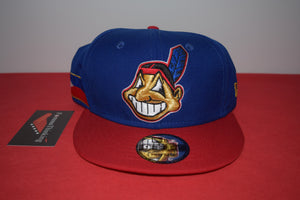 MLB New Era Cleveland Indians Chief Wahoo Philippines Heritage Snapback 9Fifty