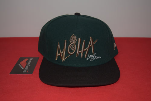Local Motion X New Era Aloha Green Snapback 9Fifty