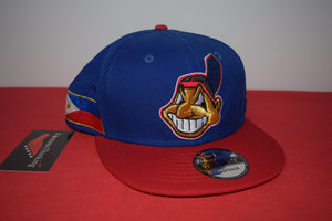 MLB New Era Cleveland Indians Chief Wahoo Philippines Heritage Snapback 9Fifty