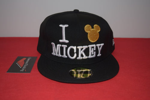 Disney X New Era I Love Mickey Golden Fitted 59Fifty