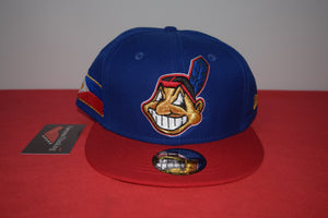 MLB New Era Cleveland Indians Chief Wahoo Philippines Heritage Snapback 9Fifty