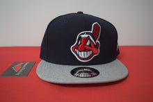 Load image into Gallery viewer, MLB New Era Cleveland Indians Chief Wahoo Snapback 9Fifty