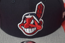 Load image into Gallery viewer, MLB New Era Cleveland Indians Chief Wahoo Snapback 9Fifty