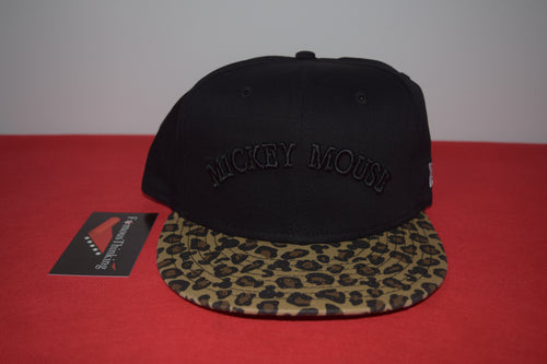 Disney X New Era Mickey Mouse Script Leopard Snapback 9Fifty