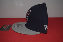 Load image into Gallery viewer, MLB New Era Cleveland Indians Chief Wahoo AL Patch Snapback 9Fifty