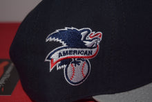 Load image into Gallery viewer, MLB New Era Cleveland Indians Chief Wahoo AL Patch Snapback 9Fifty