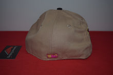 Load image into Gallery viewer, MLB New Era Cleveland Indians Chief Wahoo Black Visor Beige 1981 All Star Fitted 59Fifty