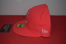 Load image into Gallery viewer, MLB New Era Cleveland Indians Chief Wahoo Salmon Fitted 59Fifty