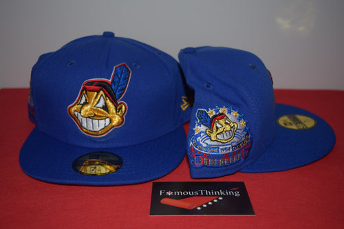 MLB New Era Cleveland Indians Chief Wahoo 1954 All Star Game Fitted 59Fifty