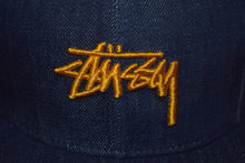 Load image into Gallery viewer, Stussy X New Era Denim Original Fit Snapback 9Fifty