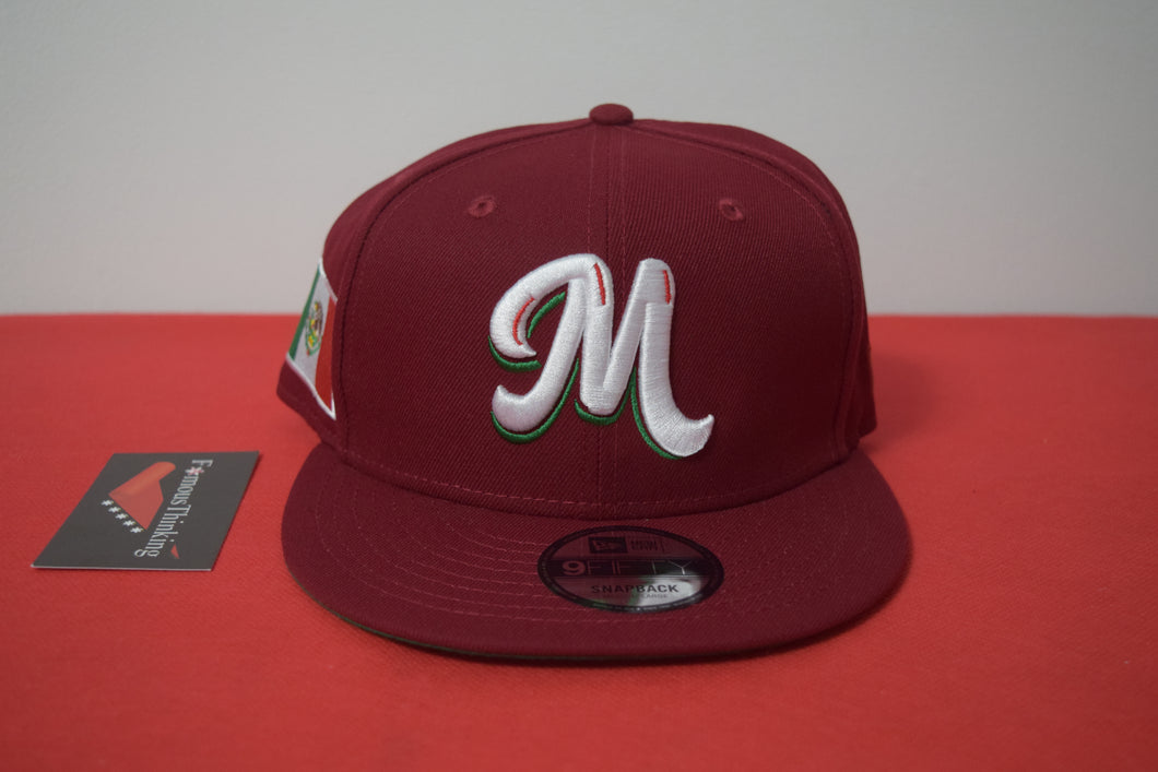 New Era Mexico Maroon Snapback 9Fifty