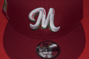 New Era Mexico Maroon Snapback 9Fifty