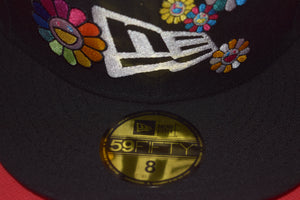 Takashi Murakami X New Era Logo Flower Fitted 59Fifty