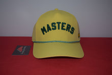Load image into Gallery viewer, Masters Yellow Script Rope Velcroback By American Needle
