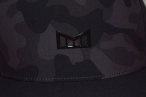 Melin Hydrolite Odyssey Black Camo Snapback