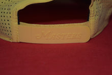 Load image into Gallery viewer, Masters Yellow Script Rope Velcroback By American Needle