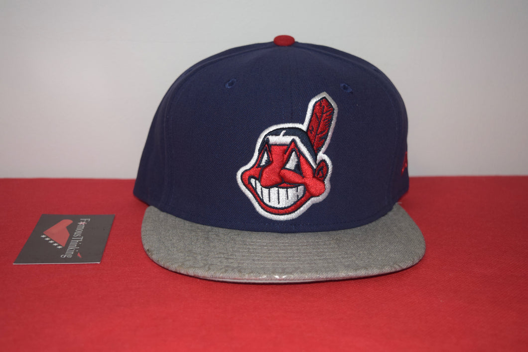 MLB New Era Cleveland Indians Chief Wahoo Fitted 59Fifty