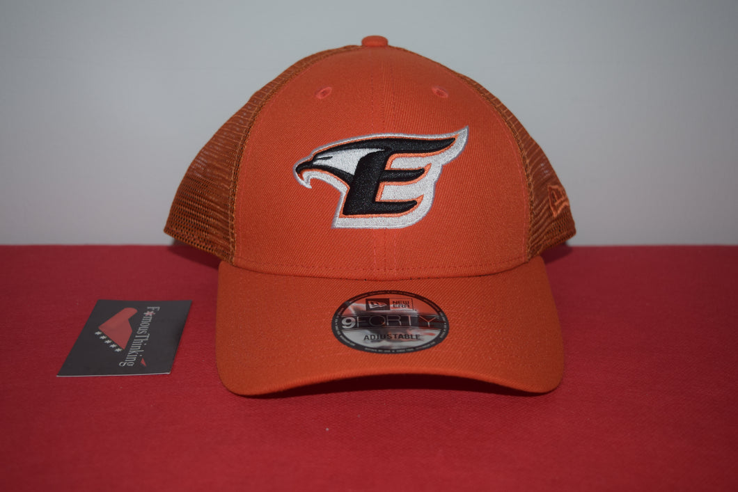 KBO New Era Hanwha Eagles Orange Mesh Strapback 9Forty