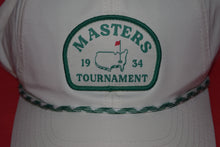 Load image into Gallery viewer, Masters 1934 Tournament White Snapback Hat by American Needle