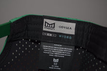 Load image into Gallery viewer, Melin Stacked Hydro Odyssey Kelly Green Snapback