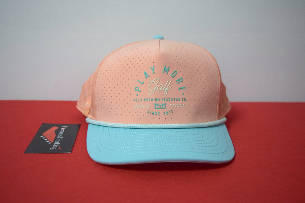 Melin Links Collection Play More Golf Hydro Odysea Snapback